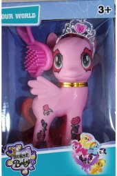 Happy Horse Karakter Ve Tac Tarak Seti PEMBE - 1
