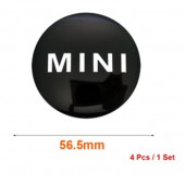 MİNİ COOPER LOGOLU 56 MM JANT GÖBEK  STICKER thumbnail 1