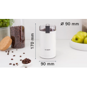 Bosch TSM6A011W Beyaz Kahve Öğütücü - 3