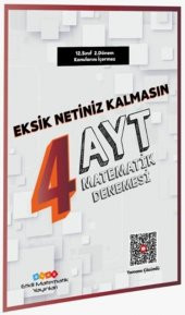AYT Matematik Eksik Netiniz Kalmasın 4 Deneme Özel Baskı Etkili Matematik Yayınları - 1