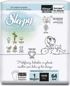 Sleepy Bio Natural Avantajlı Paket Bebek Bezi 1 Numara Yenidoğan 192 Adet - 2