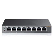 TP-LINK TL-SG108PE 8PORT 10/100/1000 YÖNETİLEBİLİR POE SWITCH thumbnail 1