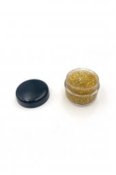Gold Göz Simi, Yüz ve Vücut Parıltısı, Party Glitter Makyaj Simi 5 ML - 4