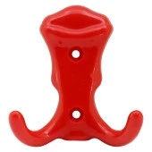 Martı Duvar Vestiyer Portmanto Askısı Dolap Elbise Askılığı Kırmızı Renk Plastik Askı Askılık - 5