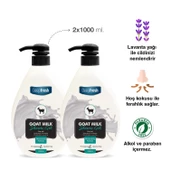 Deep Fresh Keçi Sütü Duş Jeli 1 lt x 2 Adet - 2