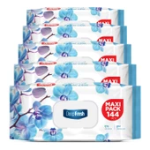 Deep Fresh Maxi Pack Islak Mendil Orkide 5 x 144 Yaprak - 2