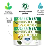Deep Fresh Doğal Özler Karma Islak Mendil 6 x 120 Yaprak - 8
