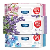 Deep Fresh Maxi Pack Islak Mendil Karma Paket 3 x 144 Yaprak - 5
