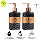 Savon De Royal Luxury Vegan Sıvı Sabun Black Pearl 2 x 500 ml - 6