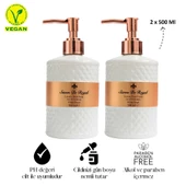 Savon De Royal Luxury Vegan Sıvı Sabun White Pearl 2 x 500 ml - 6