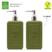 Savon De Royal Savon Pur Luxury Vegan Sıvı Sabun Yeşil 2 x 500 ml thumbnail 2