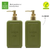 Savon De Royal Savon Pur Luxury Vegan Sıvı Sabun Yeşil 2 x 500 ml thumbnail 6