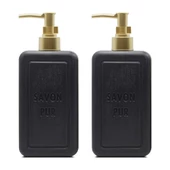 Savon De Royal Savon Pur Luxury Vegan Sıvı Sabun Siyah 2 x 500 ml - 5