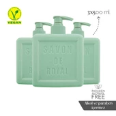 Savon De Royal Provence Nemlendirici Luxury Vegan Sıvı Sabun Yeşil 3 x 500 ml thumbnail 6