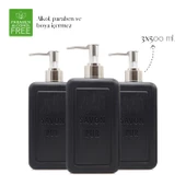 Savon De Royal Savon Pur Luxury Vegan Sıvı Sabun Siyah 3 x 500 ml - 2