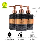 Savon De Royal Luxury Vegan Sıvı Sabun Black Pearl 3 x 500 ml - 6