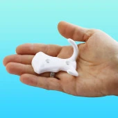 Martı Duvar Vestiyer Portmanto Askısı Dolap Elbise Askılığı Beyaz Renk Plastik Askı Askılık - 2