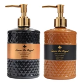 Savon De Royal Luxury Vegan Sıvı Sabun Black ve Eden's Pearl 500 ml x 2 Adet thumbnail 1