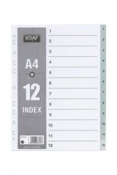 Ayraç A4 1-12 Rakam - 1