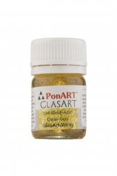 Glass Art 20 Ml Simli Altın Cam Boyası - 584 - 1