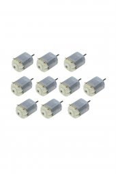 10 Adet Dc Motor, Deney Motoru, 3v, 6v Motor Yüksek Devir Dinamo Motor D.m - 1