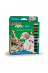 Alpino Crea Textil Kumaş Kalemi 10 Renk - 1