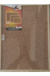 Mantar Pano Ahşap Çerçeve 45x60 - 2