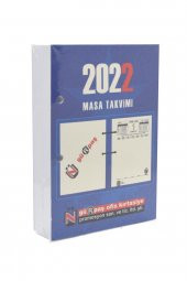 2022 Masa Takvimi Blok Takvim - 1