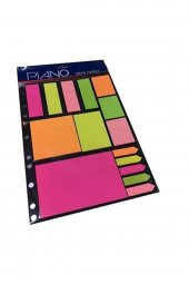 Pıano Stick Notes Yapışkanlı Notluk Takımı (BÜYÜK) Index - 1
