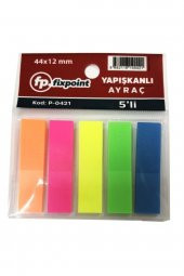 4 Paket Yapışkanlı Ayraç 5 Li - 1