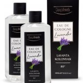 Deep Fresh Eau De Cologne 80 Derece Lavanta Kolonyası 2 x 400 ml - 1