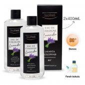 Deep Fresh Eau De Cologne 80 Derece Lavanta Kolonyası 2 x 400 ml - 8