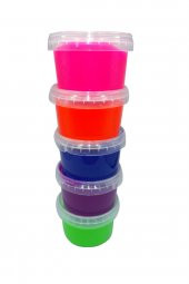 Fosforlu 5li Hazır Slime-slaym Büyük Kutu 200 g - 3
