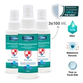 Deep Fresh Antiseptik-Antibakteriyel Sprey Dezenfektan 3 x 100 ml - 6