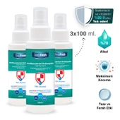 Deep Fresh Antiseptik-Antibakteriyel Sprey Dezenfektan 3 x 100 ml - 2