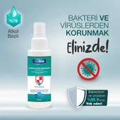 Deep Fresh Antiseptik-Antibakteriyel Sprey Dezenfektan 3 x 100 ml - 7