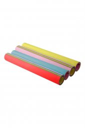 Karışık Renkli Fon Kartonu -10 Renk 10 Adet- 48x68 Cm, 100 Gr. - 1