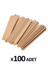 Ahşap Dil Çubuğu Naturel 100lü Paket Geniş 150*18 Mm çx - 2