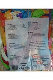 Se-bu Güneş Panch Balon - Ipli Balon 100 Adet - 2