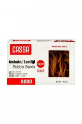 8000 Ambalaj Lastiği (paket Lastiği) Yüzde 100 Kauçuk 50 Gram Midi - 1