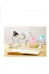 Mini Akrobat Mandallı Led Işıklı Kitap Okuma Lambası - 2