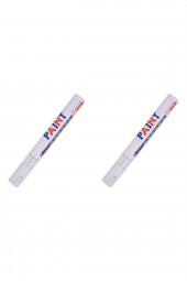 2 Adet Paint Marker Beyaz Derz Boyama Kalemi Derzmatik - 1