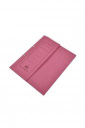 Karton Dosya Yarım Kapak Pembe 50 Li (1 Paket 50 Adet) - 1