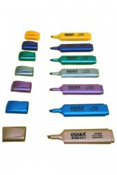 7 Renk Karışık Set Metalik Fosforlu Kalem Ofk-72bm f.k - 2