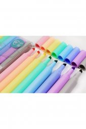 Fosforlu Kalem Pastel Renkler 8 Li Paket - 1