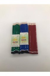 Fatih 24lü Kurşun Kalem + 6 Adet Kırmızı Kurşun Kalem - 1