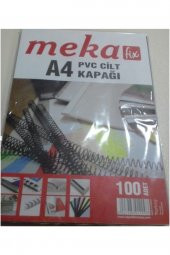 Meka-fix A4 Pvc Şeffaf Cilt Kapağı - 1