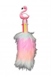 Peluş Tükenmez Kalem 6 Renk Flamingo - 1