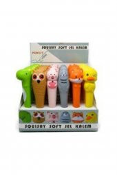 Sevimli Hayvanlar Squishy Kalem Tek Adet - 2