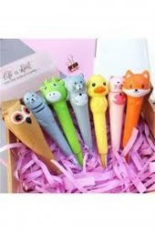Sevimli Hayvanlar Squishy Kalem Tek Adet - 1